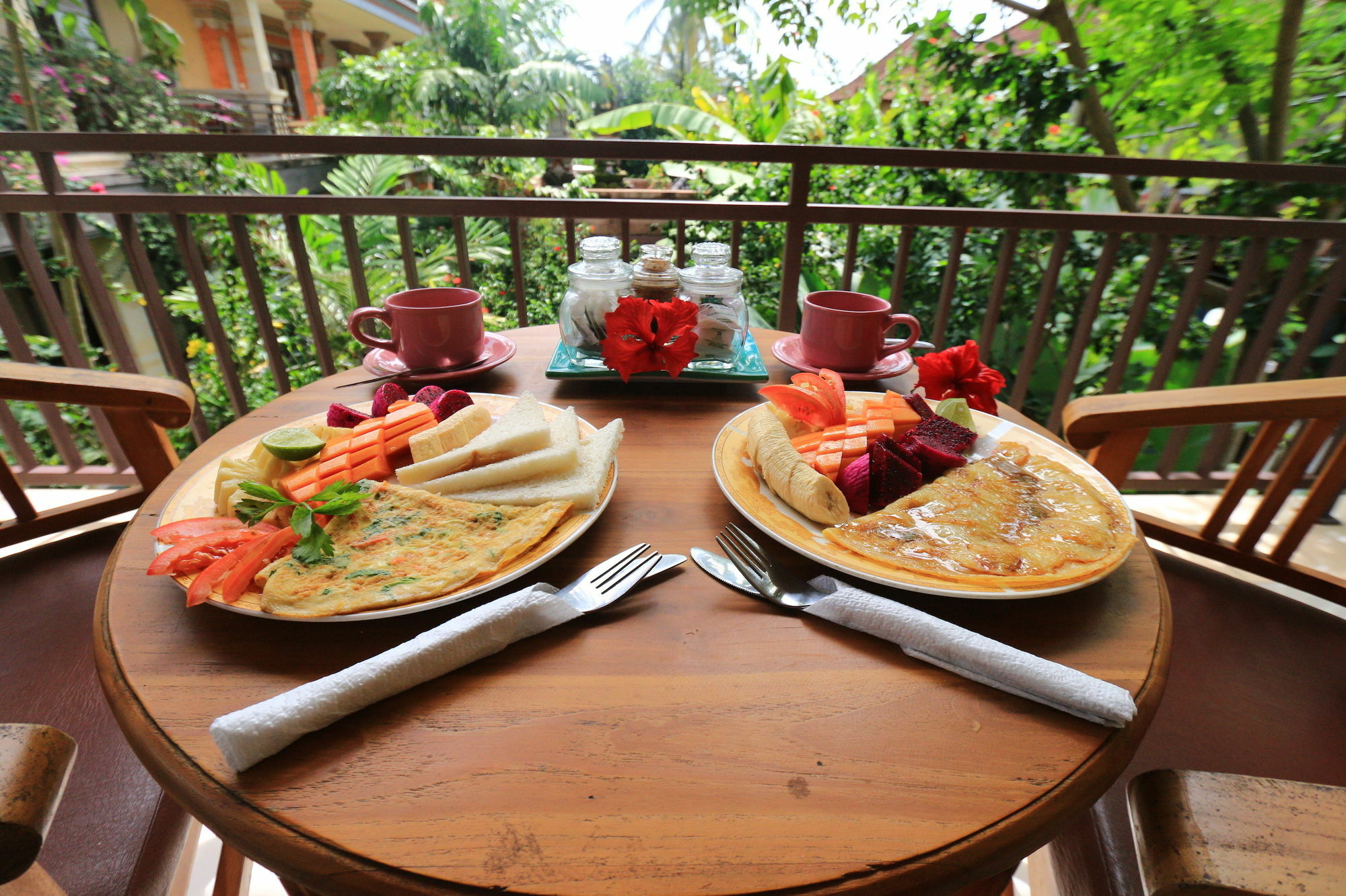 Frangipani Bungalow Ubud Buitenkant foto