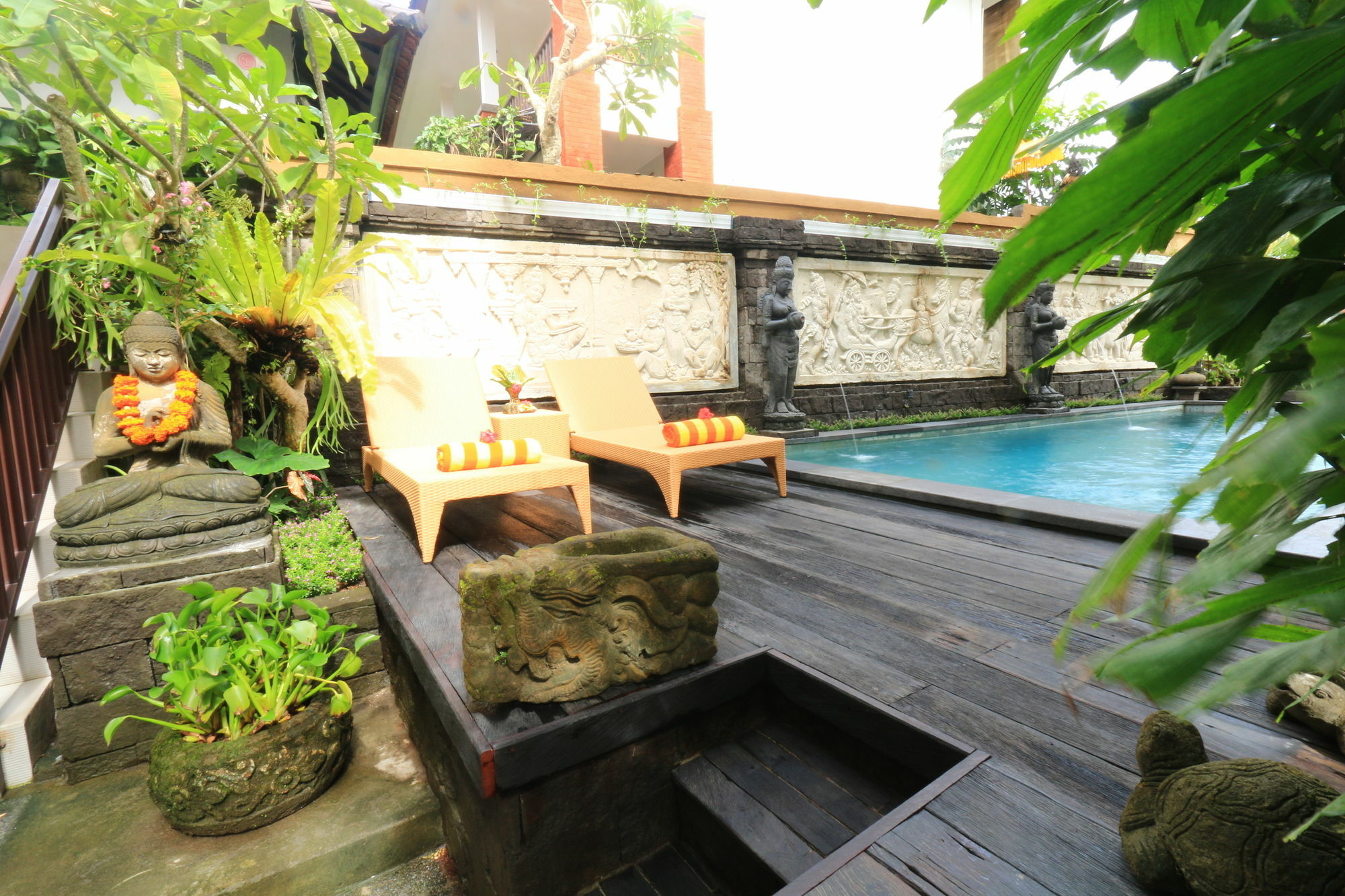 Frangipani Bungalow Ubud Buitenkant foto