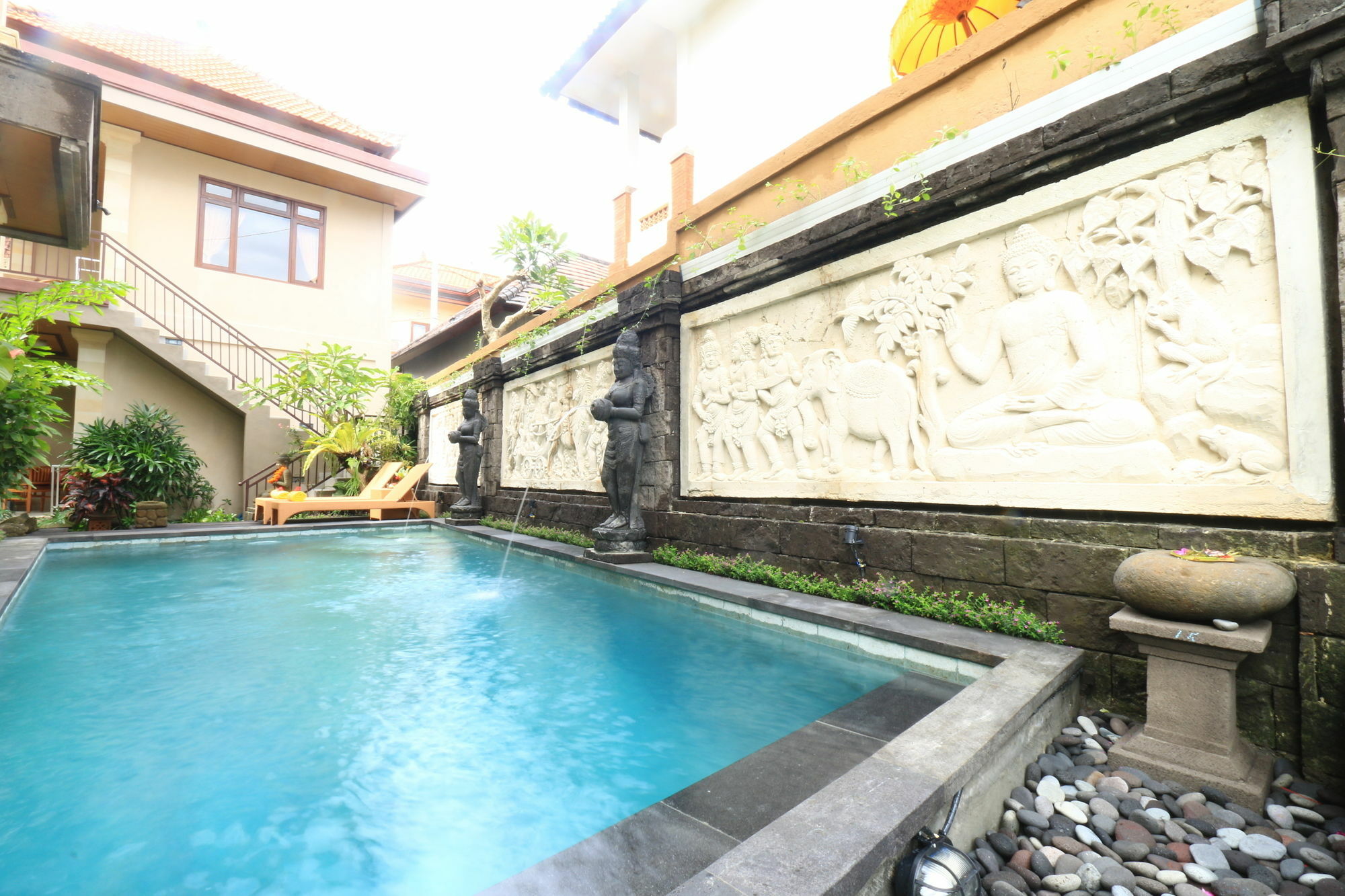 Frangipani Bungalow Ubud Buitenkant foto