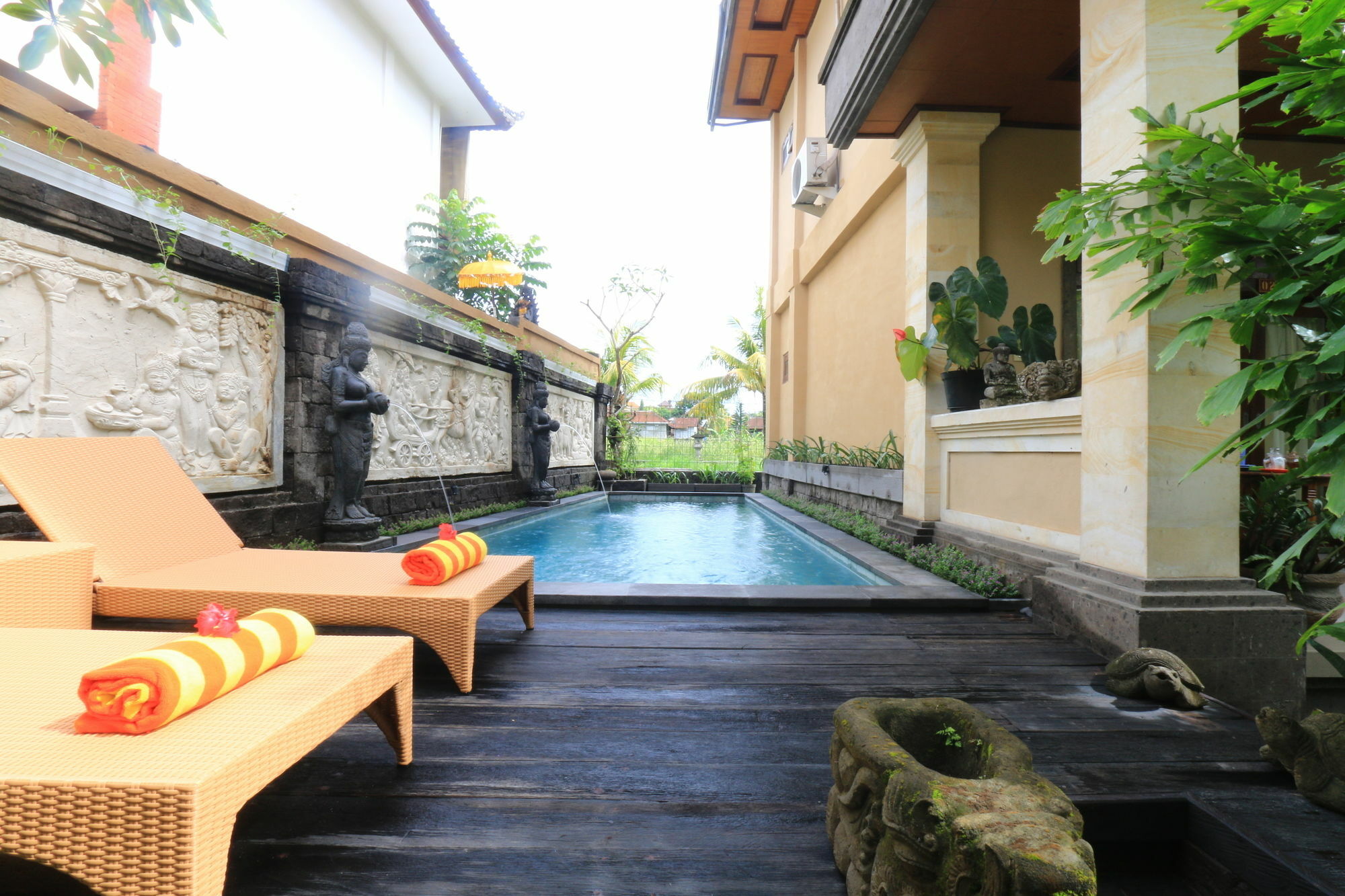Frangipani Bungalow Ubud Buitenkant foto
